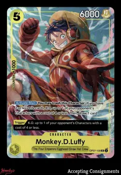 2025 One Piece Card Game Promos #OP07109 Monkey.D.Luffy SR - Image 1