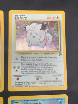 Vintage Holo Rare Pokemon Card Lot - WOTC Era - Base Set 2 - MP/HP - Sycther - Image 4