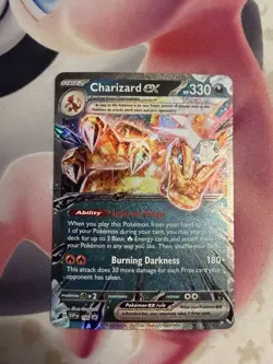 Charizard ex 196 Sv: Scarlet & Violet Promo Cards Holo NM - Image 1