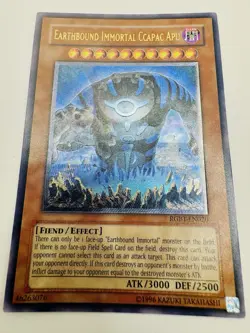 Yu-Gi-Oh Card - RGBT-EN020 - EARTHBOUND IMMORTAL CCAPAC APU (ultra rare holo) NM - Image 4