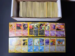 Huge Collection Bulk Lot of 600+ Pokemon Cards Mixed WOTC-XY Vintage HP-DAMAGED - Image 1