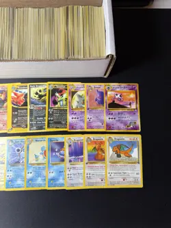 Huge Collection Bulk Lot of 600+ Pokemon Cards Mixed WOTC-XY Vintage HP-DAMAGED - Image 3