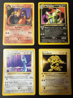 Huge Collection Bulk Lot of 600+ Pokemon Cards Mixed WOTC-XY Vintage HP-DAMAGED - Image 4