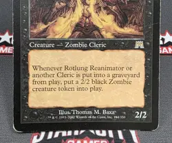 MTG Rotlung Reanimator- DAMAGED -Onslaught Magic the Gathering Card # 164 - Image 4
