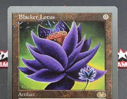 MTG Blacker Lotus- DAMAGED -Unglued Magic the Gathering Card # 070 - Image 3
