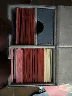 MTG Deck Holder W/ Dice and Lot of Cards Magic The Gathering - Image 4