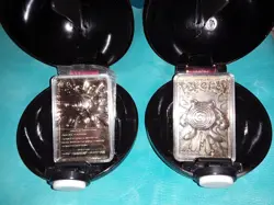 2 Pokemon 23kt Gold plated Cards and Balls , Nintendo Collectables , with COA ! - Image 3
