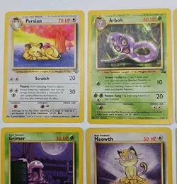 Pokemon TCG - Mixed Lot- 8 -Card UNCOMMON / COMMON Lot - WOTC - Vintage MP-LP - Image 5