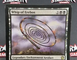 MTG Whip of Erebos- DAMAGED -Theros Magic the Gathering Card # 110 - Image 3