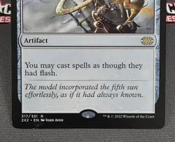 MTG Vedalken Orrery- DAMAGED -Double Masters 2022 Magic the Gathering Card # 317 - Image 4