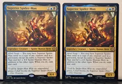 MTG Spider-Man - [2X] Superior Spider-Man #155 (Rare Legendary Creature Cards) - Image 1