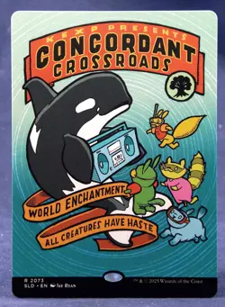 Concordant Crossroads - MTG - x KEXP You Are Not Alone SLD - Excellent NM - Image 1