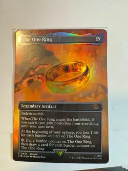 The One Ring Borderless Foil NM - Image 1