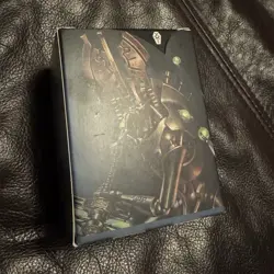 Magic The Gathering Warhammer 40K Necron Dynasties Sleeved Deck - Image 1