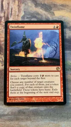 1x Twinflame mtg Born of the Gods Lightly Played LP - Image 1