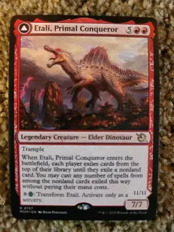 Etalia, Primal Conqueror Mtg Playtest Copy - Image 1