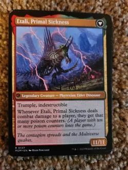 Etalia, Primal Conqueror Mtg Playtest Copy - Image 2