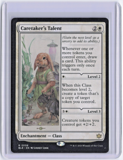 Caretaker's Talent - Rare Bloomburrow #6 regular MTG BLB Enchantment R NM / Mint - Image 1