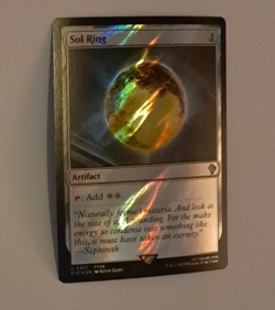 Sol Ring 357 Surge FOIL NM FINAL FANTASY VII FFVII Magic the Gathering MTG - Image 1
