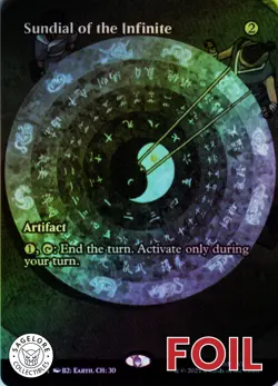 MTG Sundial of the Infinite (Borderless) (55) | NM Foil | Avatar {TLE} - Image 1