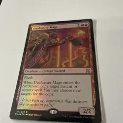 MTG Dualcaster Mage - Foil, Eternal Masters, NM, Red Commander Combo Staple - - Image 1