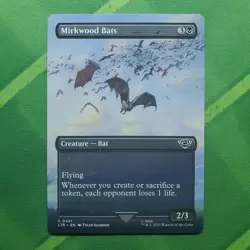 Mirkwood Bats (Borderless) 421 Universes Beyond: The Lord of the Rings MTG NM - Image 1