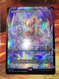 Harmonized Crescendo (0384) (Showcase) Lorwyn Eclipsed Foil - Image 1