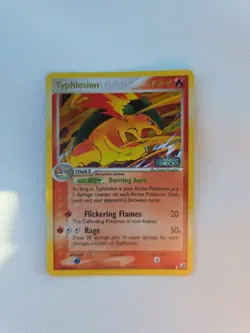 Pokemon Typhlosion TCG Holo Stamped Card 17/115 Unseen Forces - Image 2