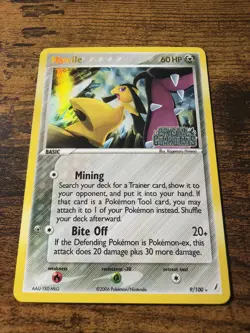 Pokemon Mawile EX TCG Crystal Guardians 9/100 Reverse Holo Stamped Holo Rare - Image 1
