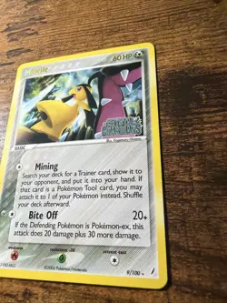 Pokemon Mawile EX TCG Crystal Guardians 9/100 Reverse Holo Stamped Holo Rare - Image 2
