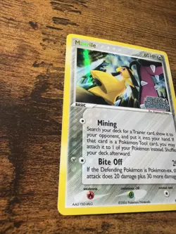 Pokemon Mawile EX TCG Crystal Guardians 9/100 Reverse Holo Stamped Holo Rare - Image 3