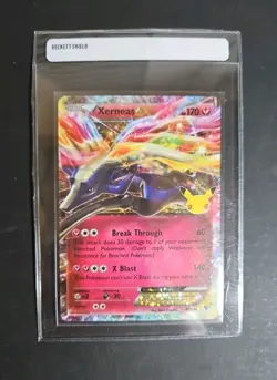 Pokemon Card Xerneas Ex 97/146 Celebrations 25th Anniversary Holo Rare - Image 1