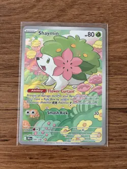 2025 Pokemon SV Destined Rivals DRI EN Shaymin IR #185/182 3 - Image 1