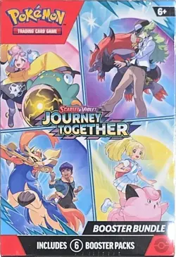5x Pokemon TCG Journey Together Booster Bundle SEALED - Image 1