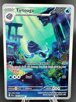 2025 Pokemon SV Black Bolt BLK EN Tirtouga Illustration Rare #106/086 - Image 1