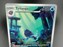 2025 Pokemon SV Black Bolt BLK EN Tirtouga Illustration Rare #106/086 - Image 2