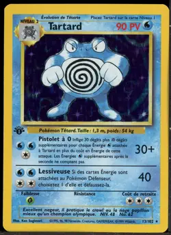 1999 Pokemon Game 1st Edition #13 Tartard Holo - Image 1