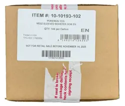Pokemon ME02 PHANTASMAL FLAMES SLEEVED Booster Pack Case 144ct FACTORY SEALED! - Image 1