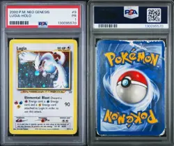 Pokemon Lugia Neo Genesis Holo 9/111 PSA 1 PR 2000- Freshly Graded! - Image 3