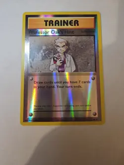 Professor Oak's Hint 84/108 Pokemon TCG XY Evolutions Reverse Holo NM - Image 1