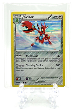SCIZOR 2012 Pokemon TCG Boundaries Crossed #94/149 RARE HOLO LOOKS INCREDIBLE - Image 1