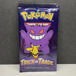 Pokemon BOOster Gengar Bundle Trick Or Trade NEW Mini Booster Pack 820650850783 - Image 1