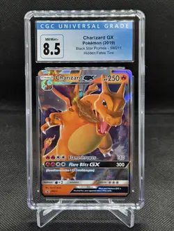 Pokemon Black Star Promos Charizard GX SM211 CGC NM/Mint+ 8.5 - Image 1