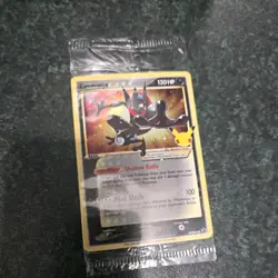Greninja Gold Star Holo Promo SWSH144 Celebrations Black Star Pokemon #2 SEALED - Image 2