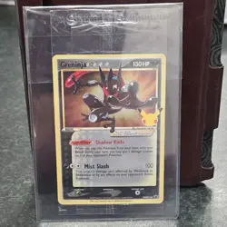 Greninja Gold Star Holo Promo SWSH144 Celebrations Black Star Pokemon #1 SEALED - Image 5