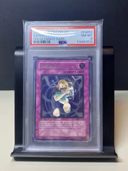 Yu-Gi-Oh! TCG Karma Cut SOI-EN053 1st Edition Ultimate Rare PSA 8 - Image 1