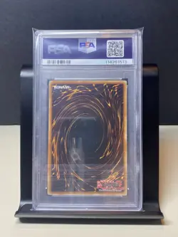 Yu-Gi-Oh! TCG Karma Cut SOI-EN053 1st Edition Ultimate Rare PSA 8 - Image 2