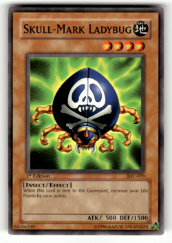 Skull-Mark Ladybug IOC-079 1st Edition Common Invasion of Chaos LP - Image 1