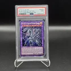 PSA 9 Blue-Eyes Alternative Ultimate Dragon TN19-EN001 Limited Edition Yugioh - Image 1