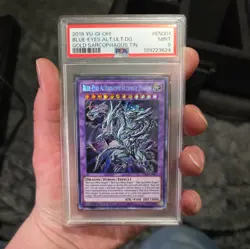 PSA 9 Blue-Eyes Alternative Ultimate Dragon TN19-EN001 Limited Edition Yugioh - Image 4
